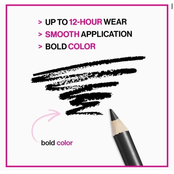 Wet N Wild Eyeliner Black Wet n Wild Color Icon Kohl Black Eyeliner Pencil B3 - Picture 6 of 8